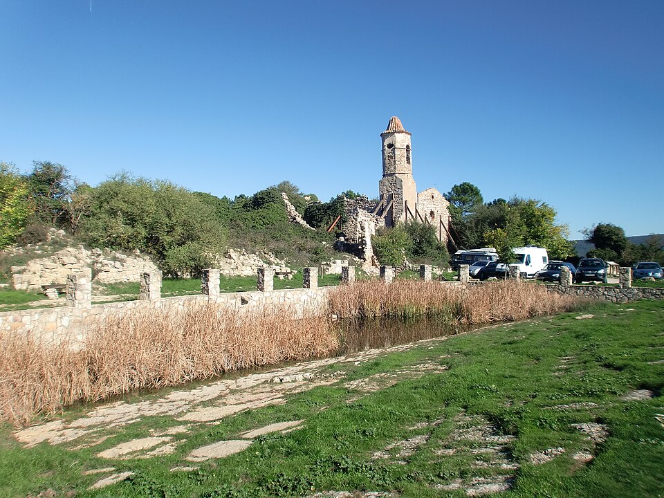La Mussara, pueblo abandonado en las montañas de Prades, Tarragona